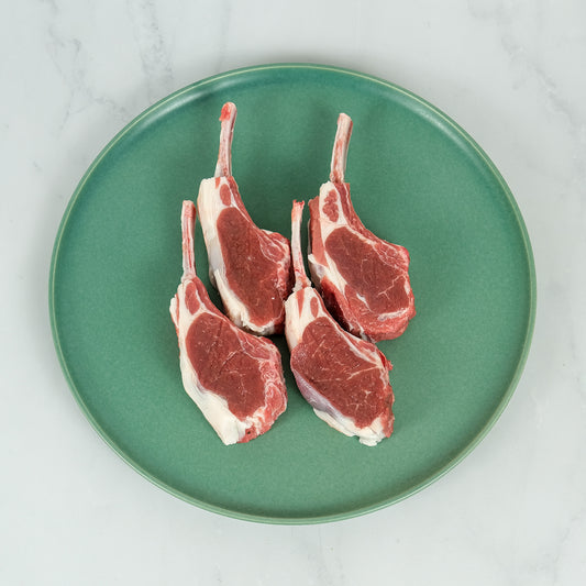Lamb Cutlet. Berties Butcher.