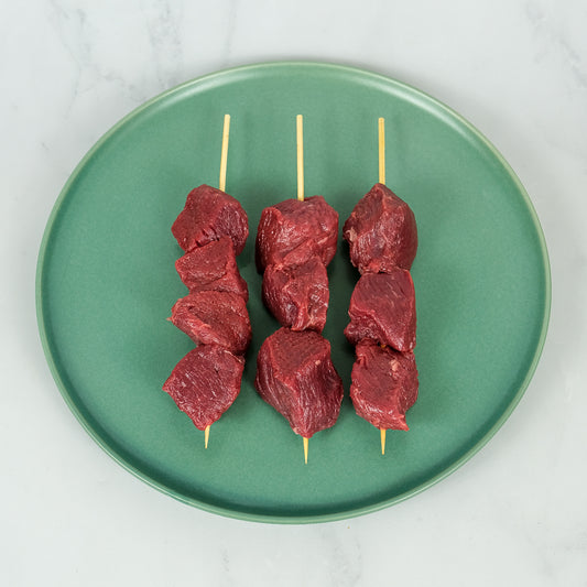 Lamb Skewer. Berties Butcher.