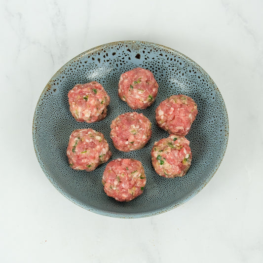 Pork & Fennel Meatball. Berties Butcher.
