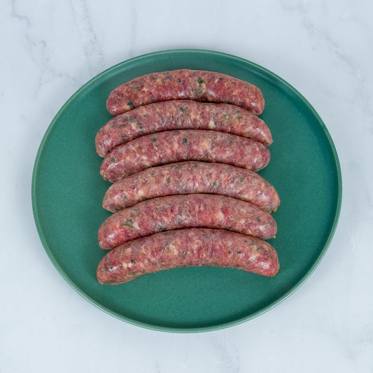 Pork & Fennel Sausage. Berties Butcher.