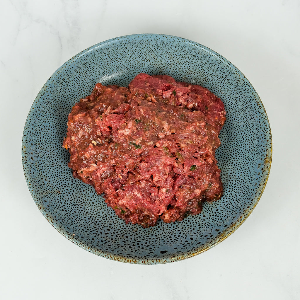 Pet Mince. Berties Butcher.