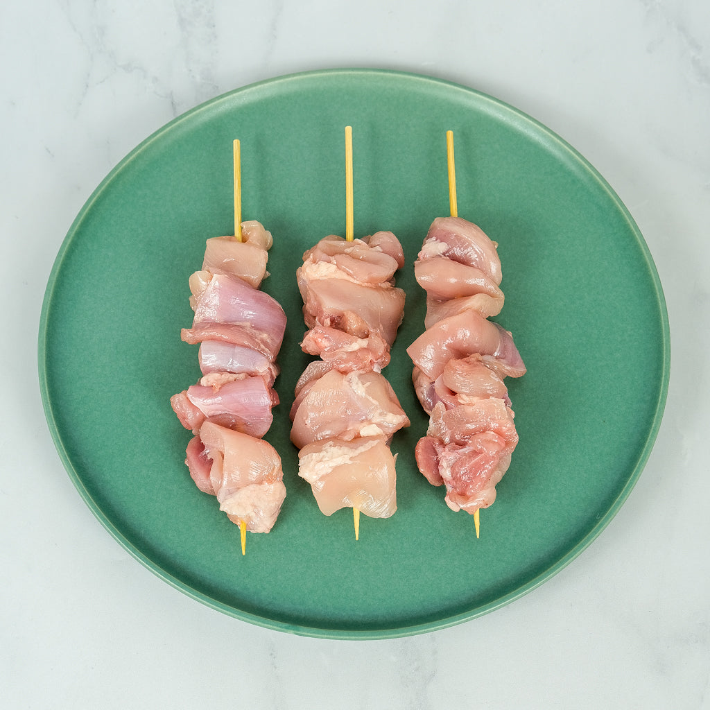 Chicken Skewer. Berties Butcher.