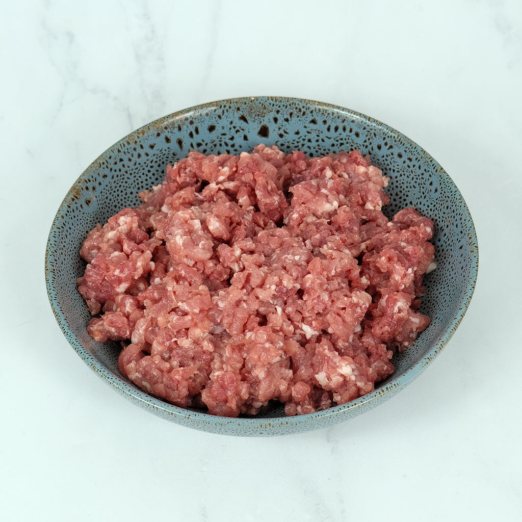 Pork Mince. Berties Butcher.