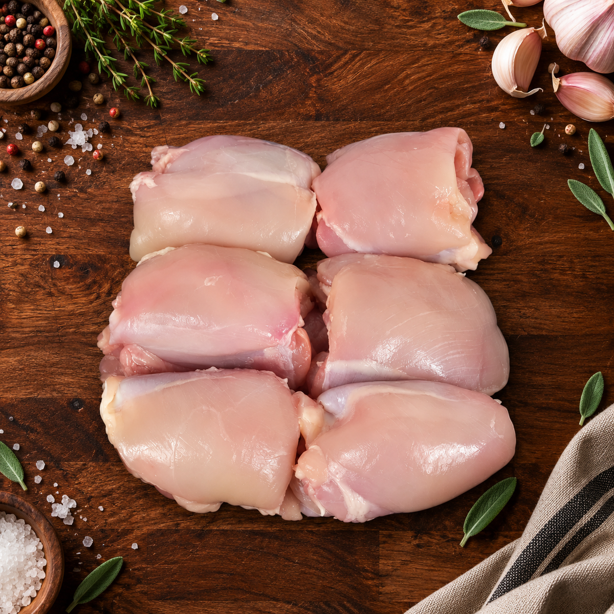 CHICKEN THIGH FILLET - 500G