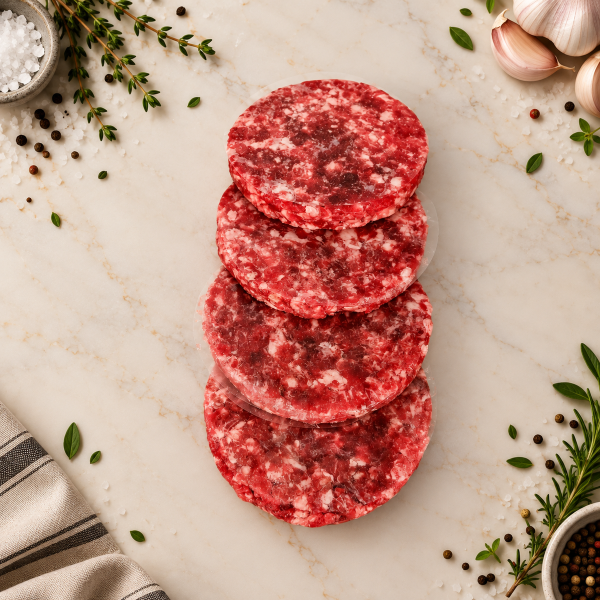 HESTON BEEF BURGER - 1PC