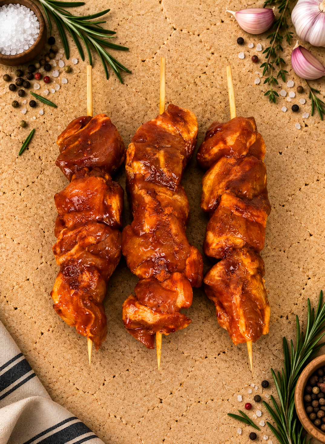 SMOKY BBQ PORK BELLY STICK - 1PC