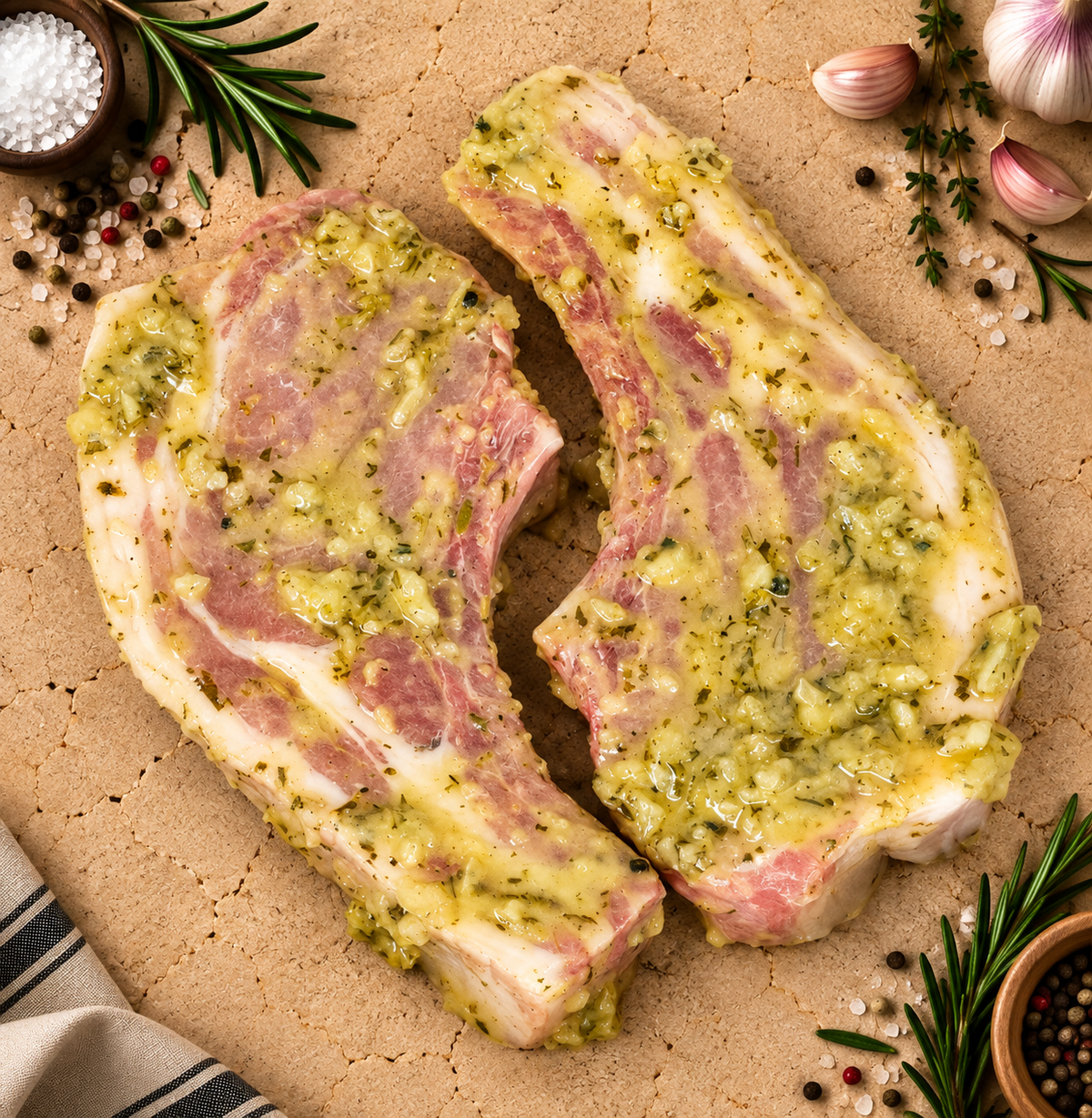 GREEK PORK CUTLET - 1PC