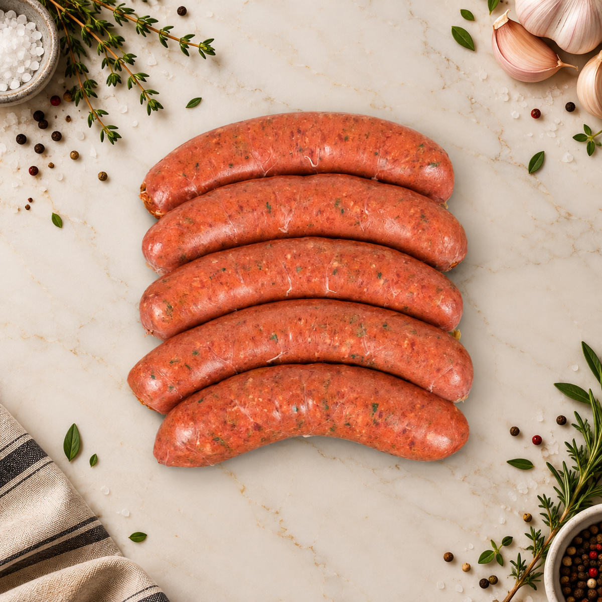CHILLI BEEF SAUSAGE