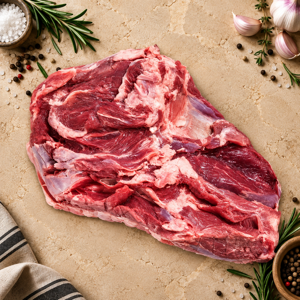 BUTTERFLIED LAMB LEG - BONELESS