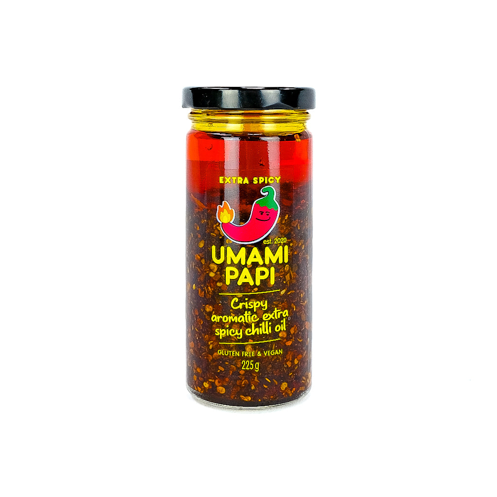 Umami Papi Chilli Oil. Berties Butcher.